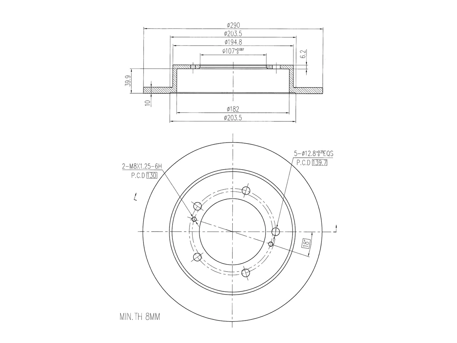 Brake Disc (AZMT-44-024-1441)