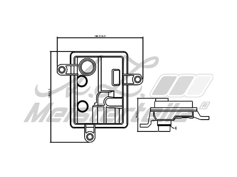Hydraulic Filter, automatic transmission