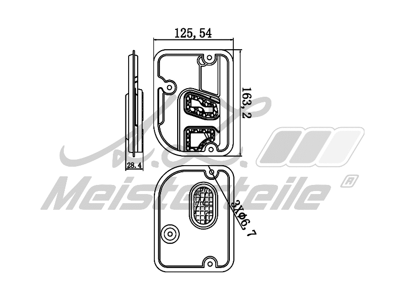 Hydraulic Filter, automatic transmission