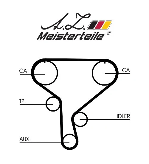 Timing Belt Kit (AZMT-30-058-2162)