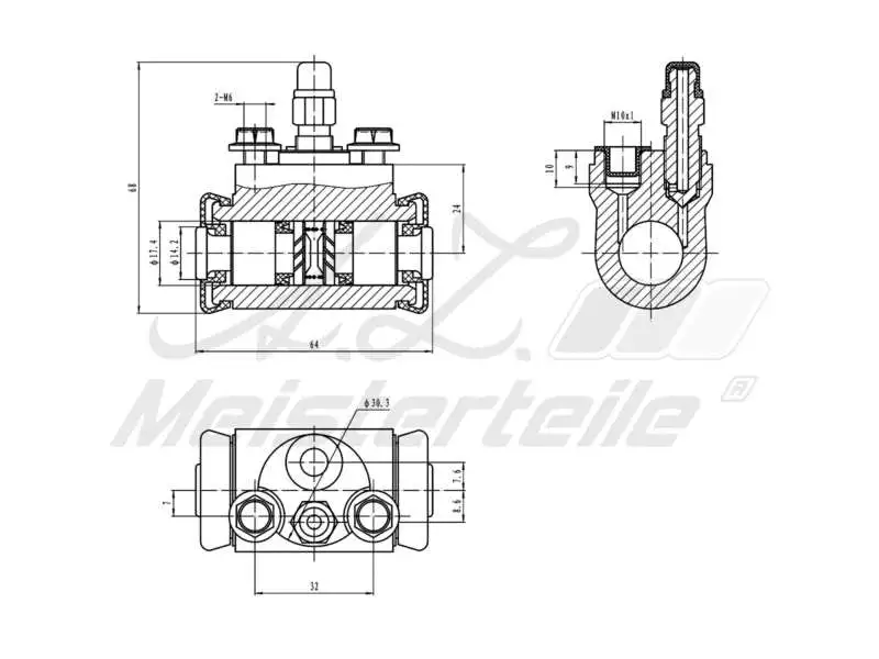 Wheel Brake Cylinder