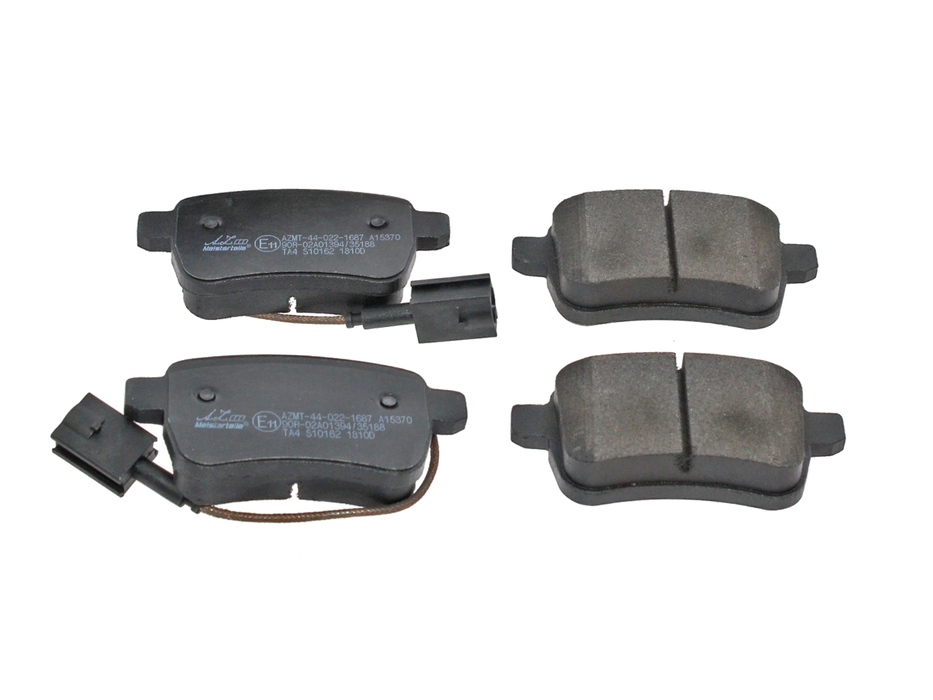 Brake Pad Set, disc brake (AZMT-44-022-1687)