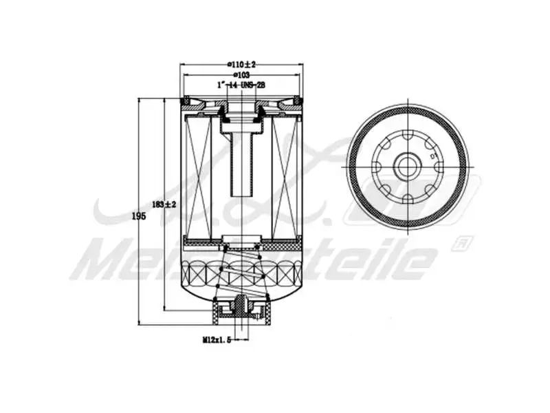 Fuel Filter (AZMT-41-020-1405)
