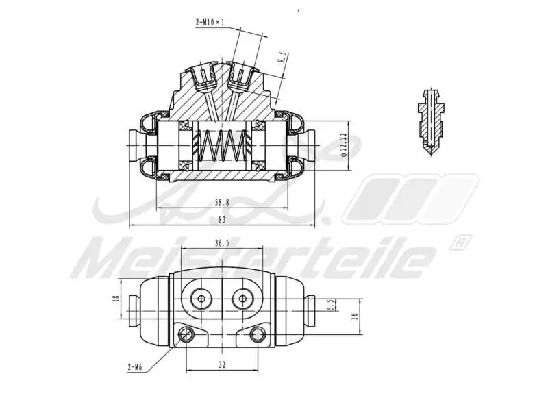 Wheel Brake Cylinder