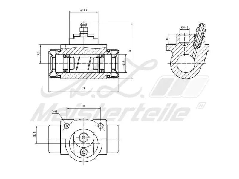 Wheel Brake Cylinder