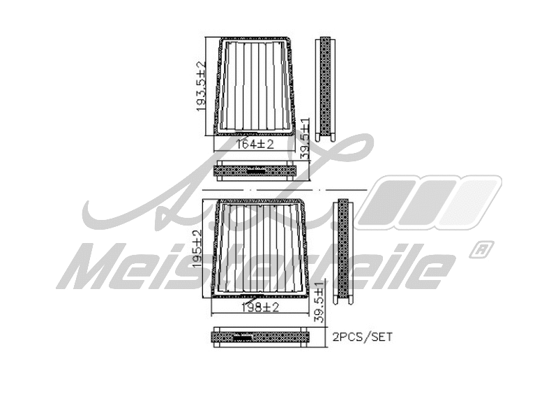 Filter, cabin air (AZMT-41-010-1747)