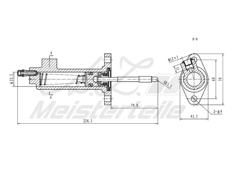 Slave Cylinder, clutch
