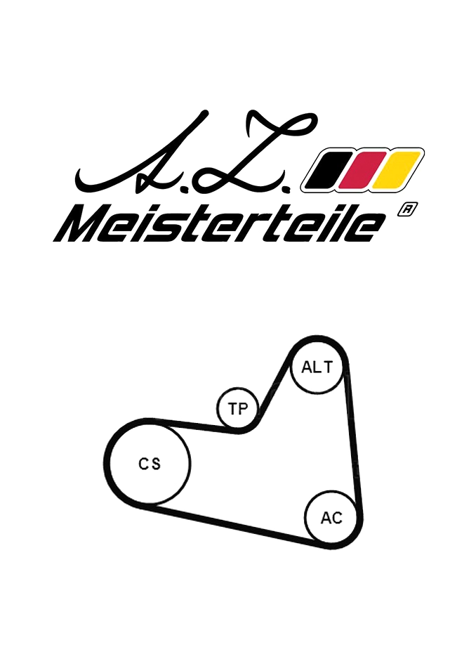 V-Ribbed Belt Set (AZMT-20-030-1047)