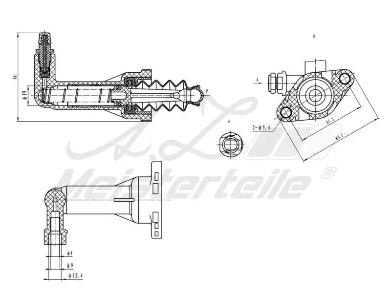 Slave Cylinder, clutch