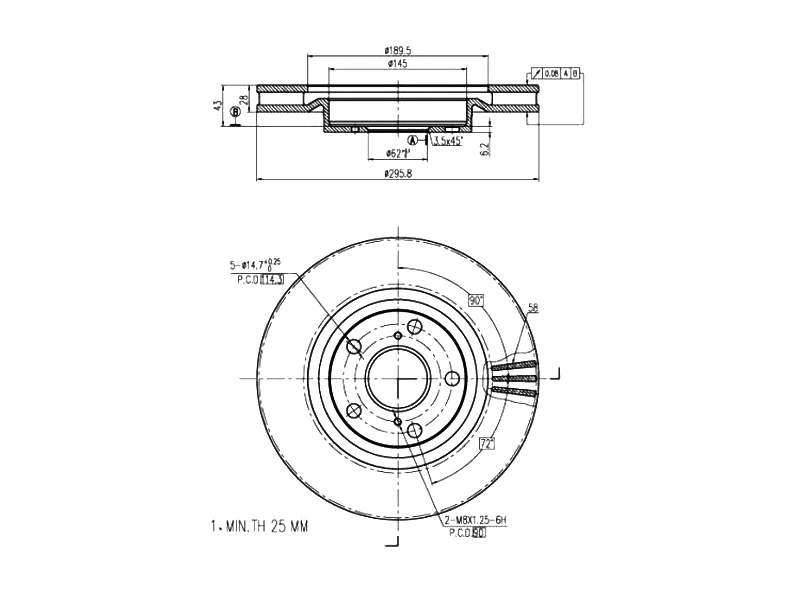 Brake Disc (AZMT-44-024-1331)