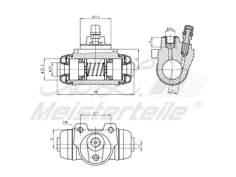 Wheel Brake Cylinder