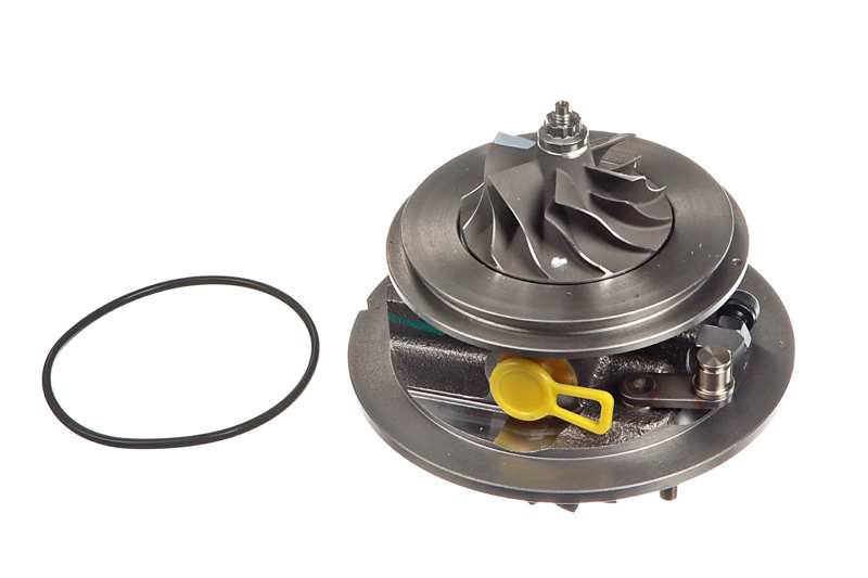 Core assembly, turbocharger