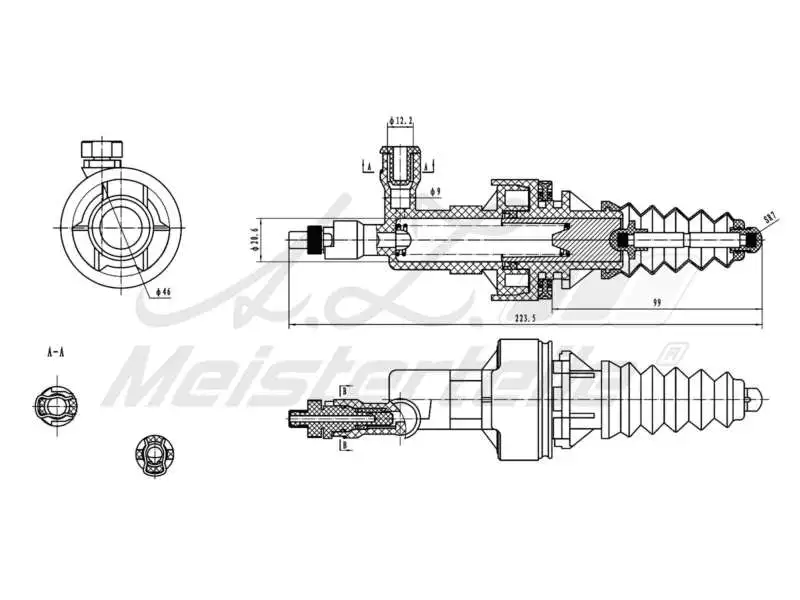 Slave Cylinder, clutch