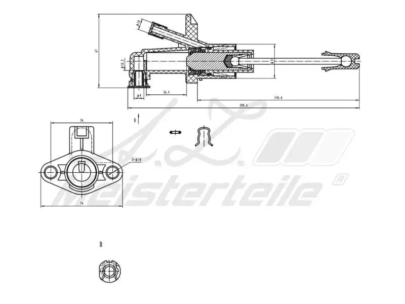 Master Cylinder, clutch