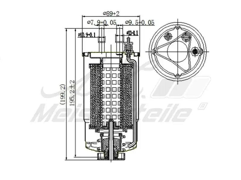 Fuel Filter (AZMT-41-020-1387)