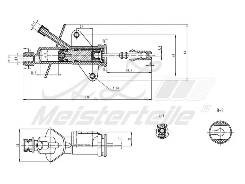 Master Cylinder, clutch