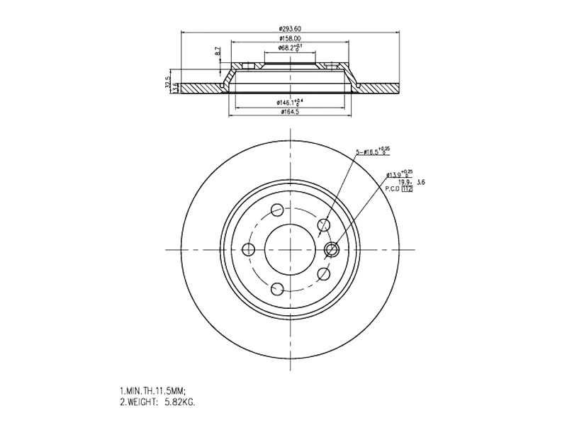 Brake Disc (AZMT-44-024-1091)