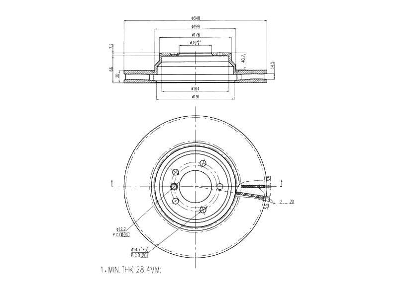Brake Disc (AZMT-44-024-1325)