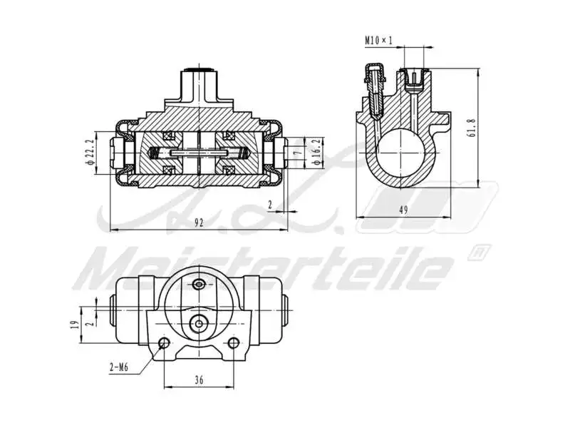 Wheel Brake Cylinder