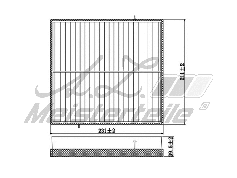 Filter, cabin air (AZMT-41-010-1744)