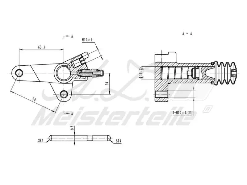 Slave Cylinder, clutch