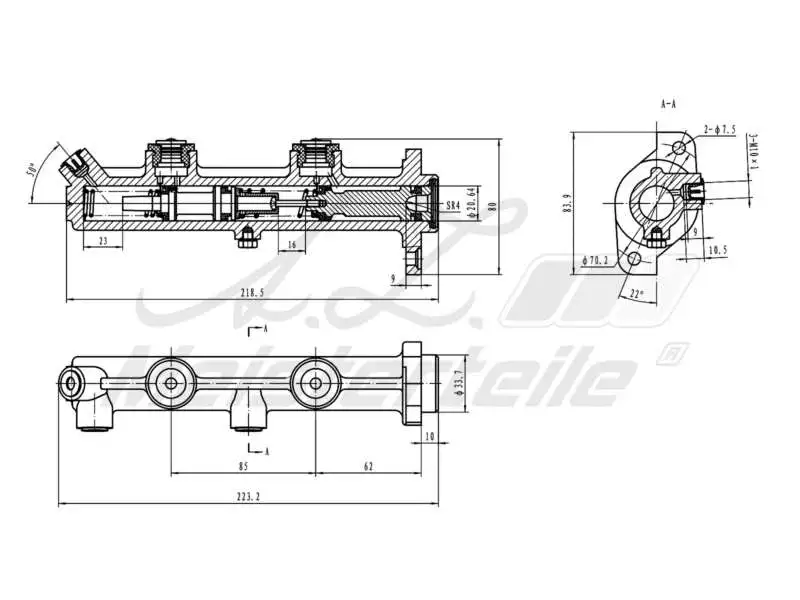 Brake Master Cylinder (AZMT-44-110-1125)