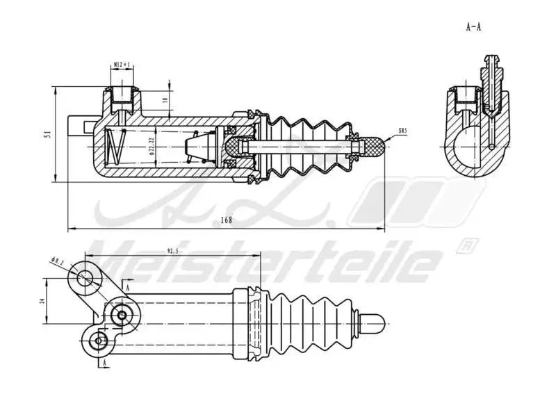 Slave Cylinder, clutch