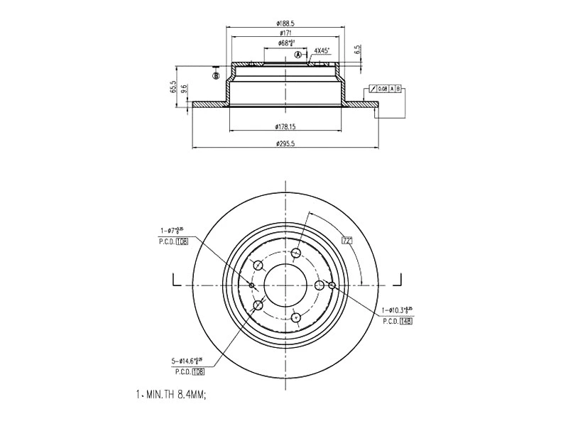 Brake Disc (AZMT-44-024-1467)