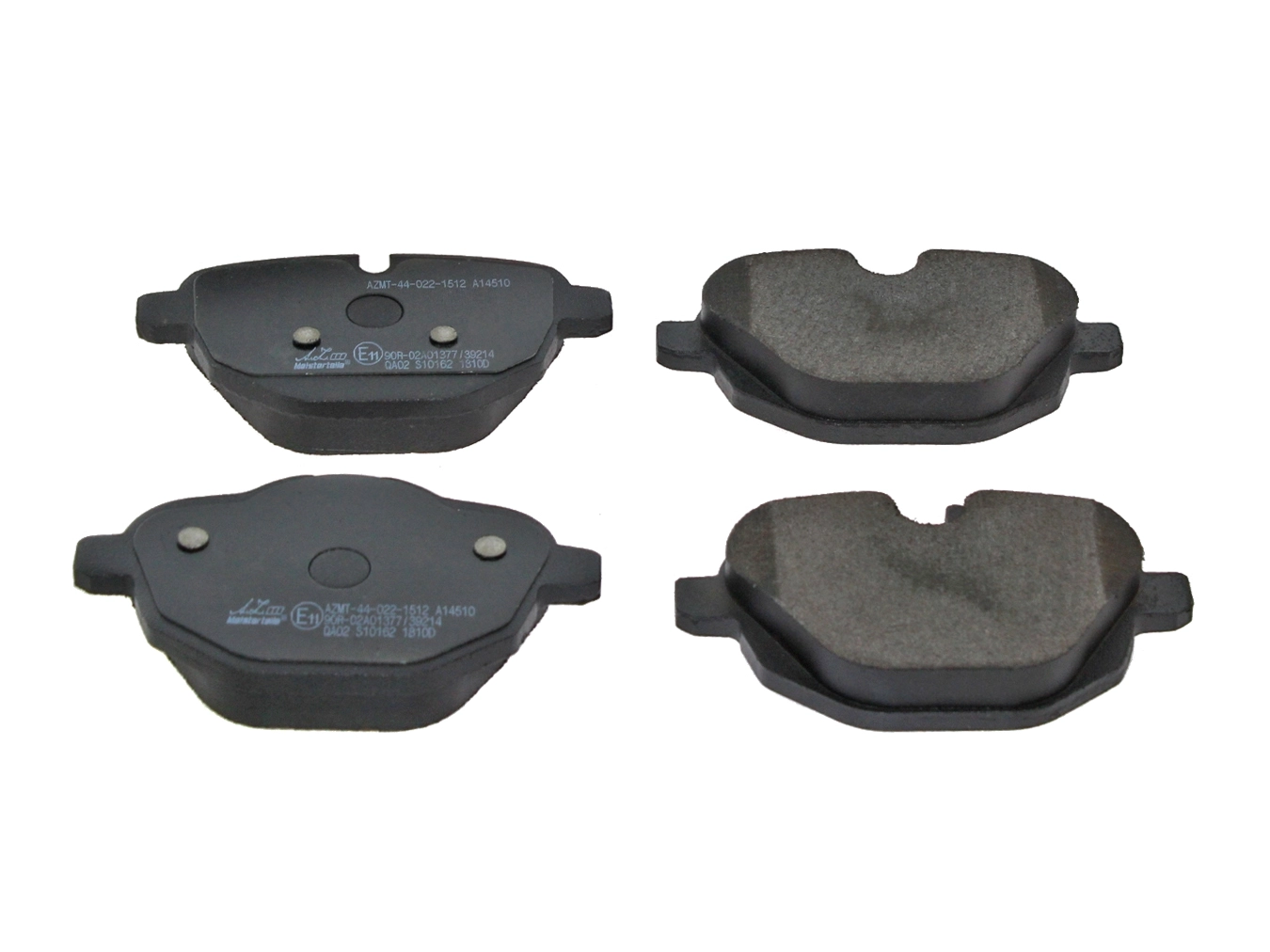 Brake Pad Set, disc brake (AZMT-44-022-1512)