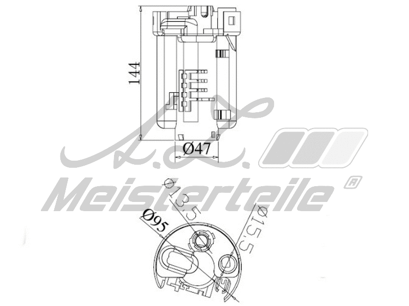 Fuel Filter (AZMT-41-020-1438)