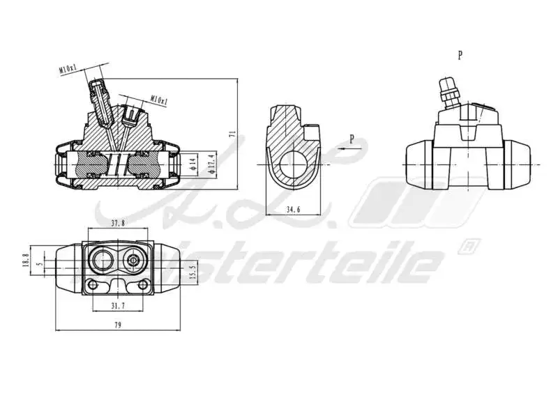 Wheel Brake Cylinder