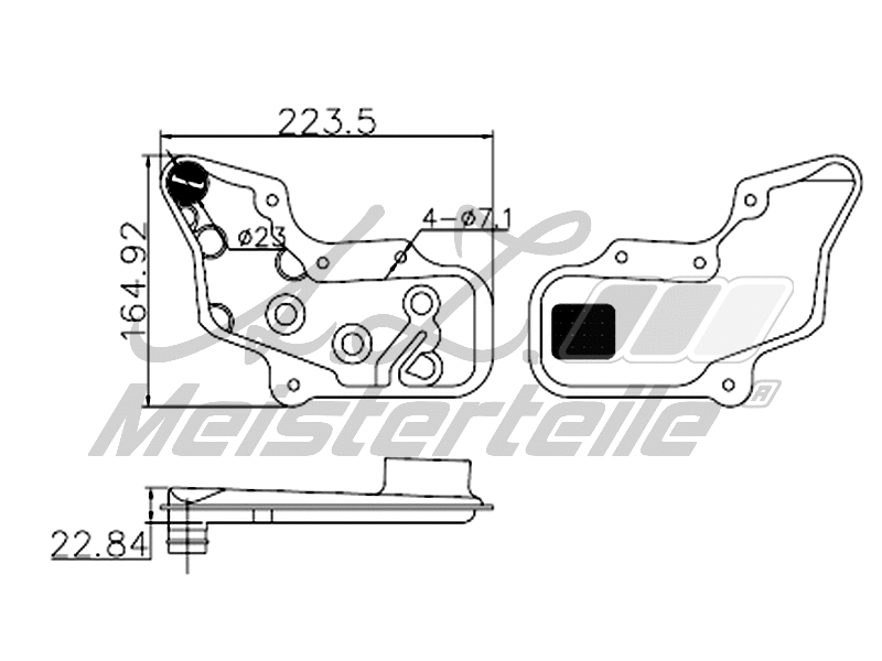 Hydraulic Filter, automatic transmission (AZMT-41-050-1071)