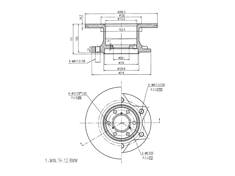 Brake Disc (AZMT-44-024-1012)