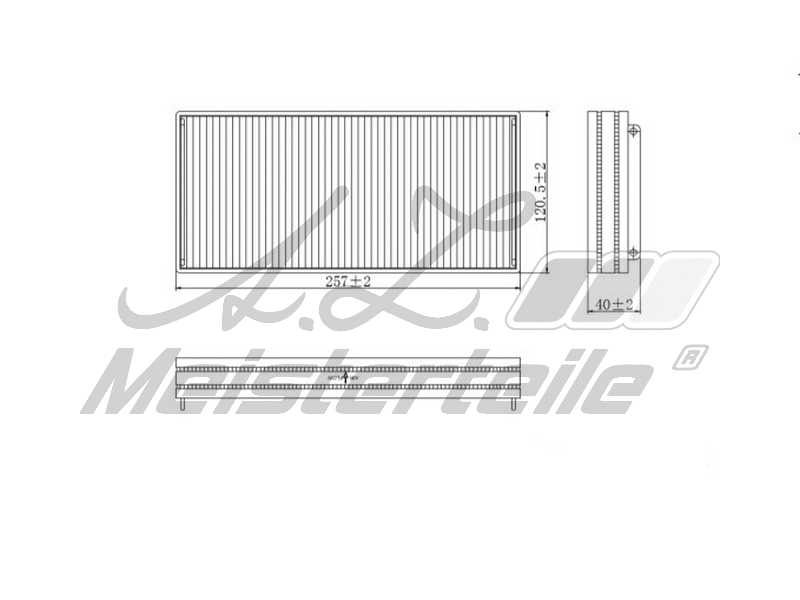 Filter, cabin air (AZMT-41-010-1588)