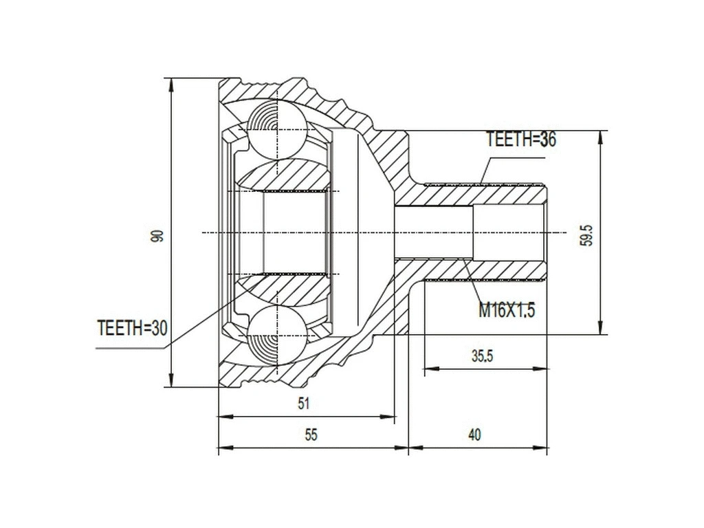 Joint Kit, drive shaft