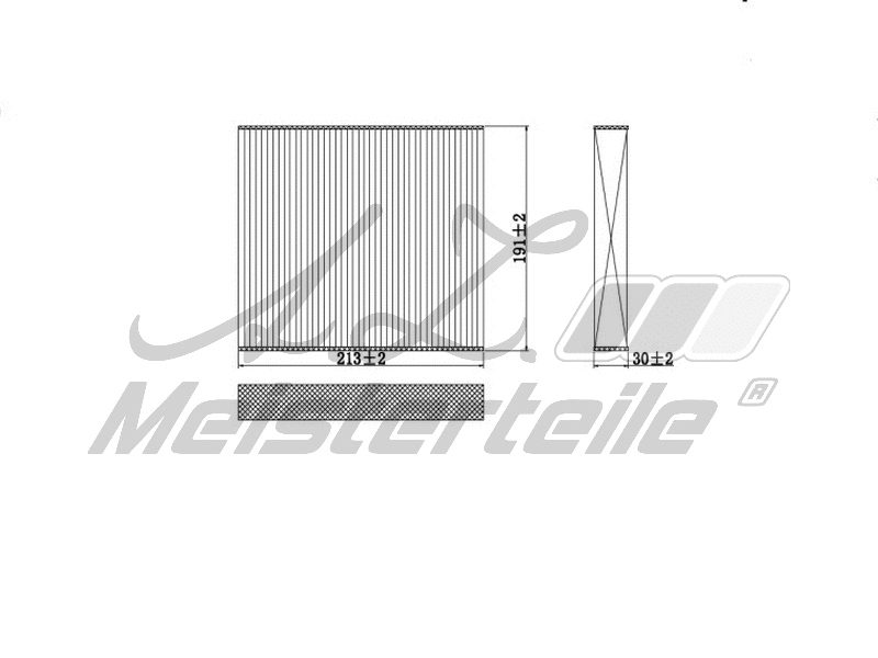 Filter, cabin air (AZMT-41-010-1510)