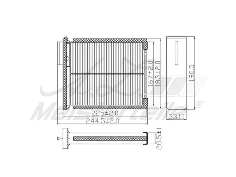 Filter, cabin air (AZMT-41-010-1473)