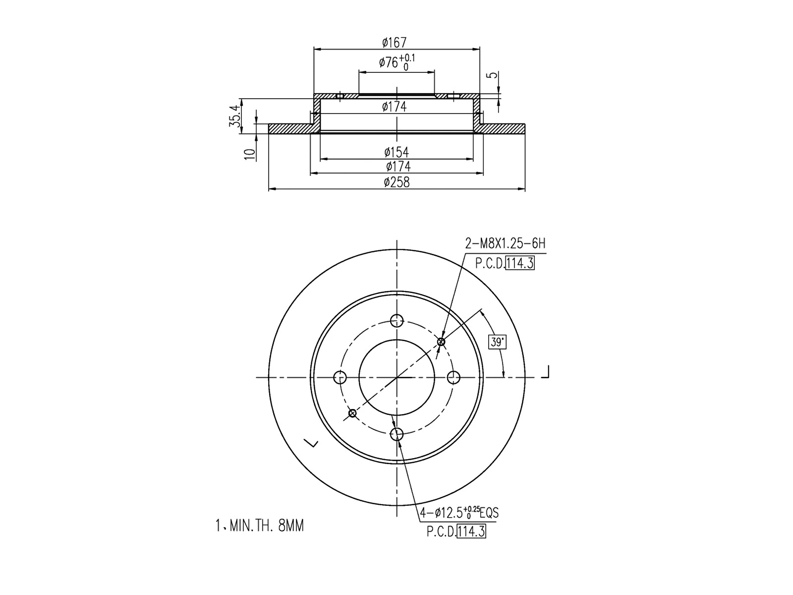 Brake Disc (AZMT-44-024-1106)