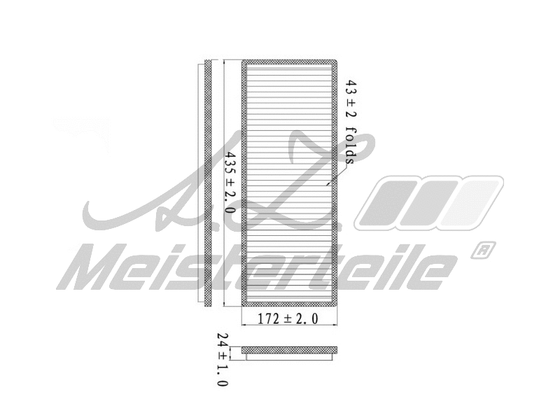 Filter, cabin air (AZMT-41-010-1501)