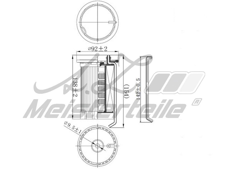 Fuel Filter (AZMT-41-020-1418)