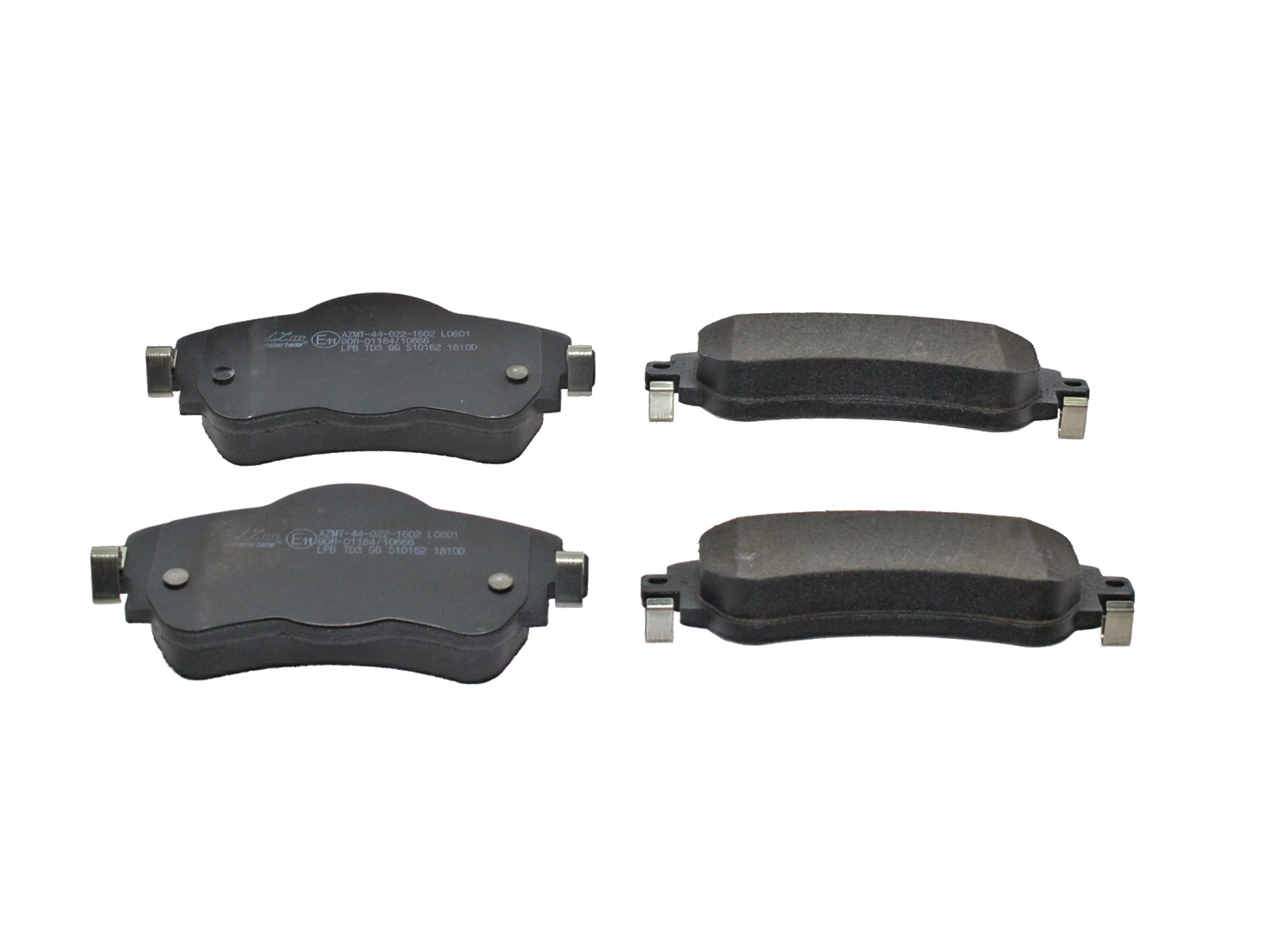 Brake Pad Set, disc brake (AZMT-44-022-1602)