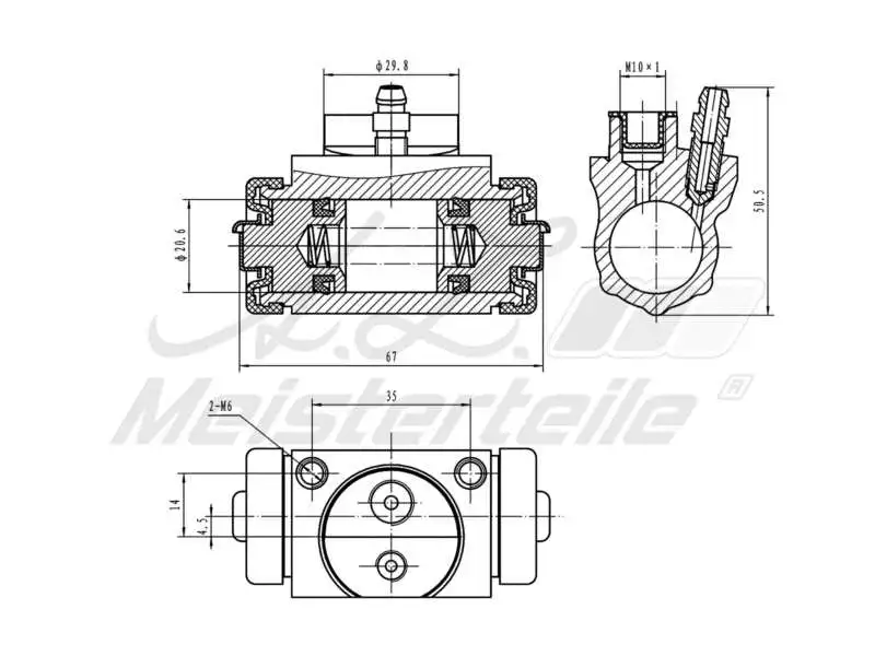 Wheel Brake Cylinder