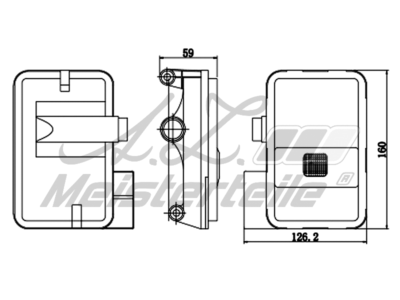 Hydraulic Filter, automatic transmission (AZMT-41-050-1082)