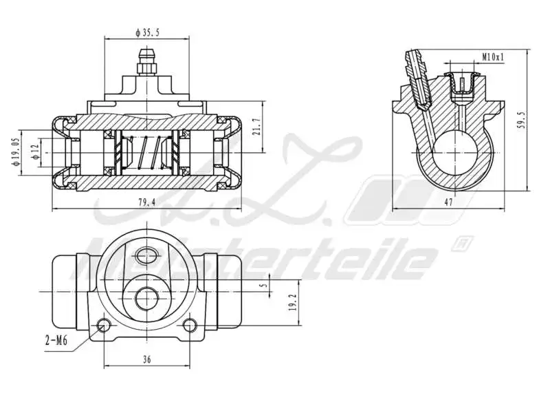Wheel Brake Cylinder