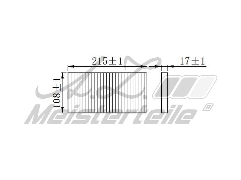 Filter, cabin air (AZMT-41-010-1617)