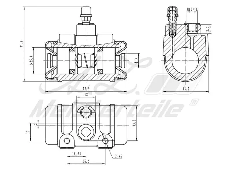 Wheel Brake Cylinder