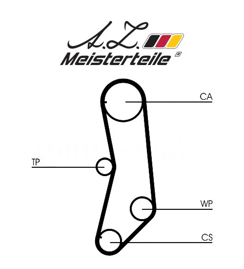 Timing Belt Kit (AZMT-30-058-2169)