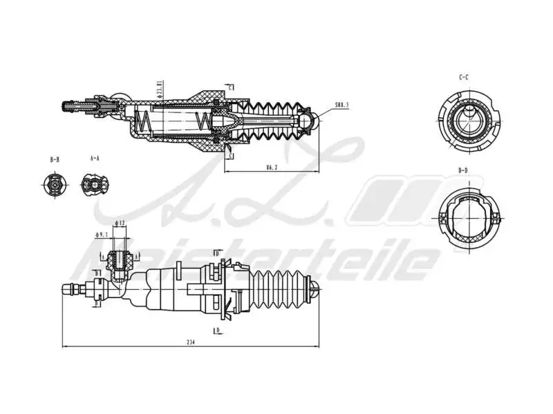 Slave Cylinder, clutch