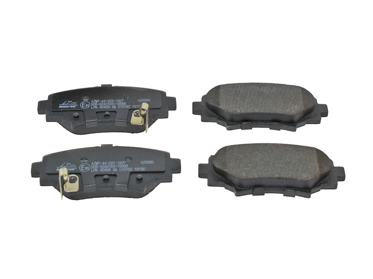 Brake Pad Set, disc brake (AZMT-44-022-1827)