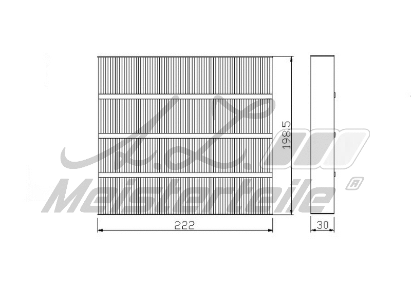 Filter, cabin air (AZMT-41-010-1592)